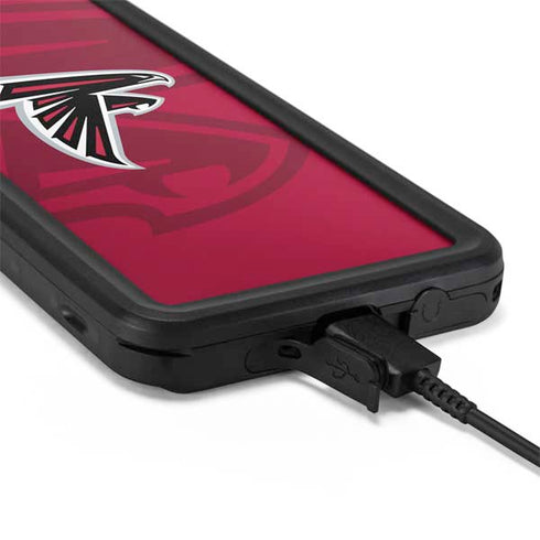 NFL Atlanta Falcons Double Vision Galaxy S20 Waterproof Case