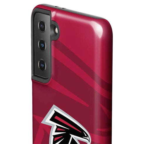 NFL Atlanta Falcons Double Vision Galaxy S21 FE Pro Case