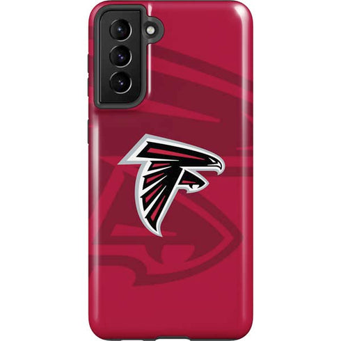 NFL Atlanta Falcons Double Vision Galaxy S21 Plus 5G Pro Case