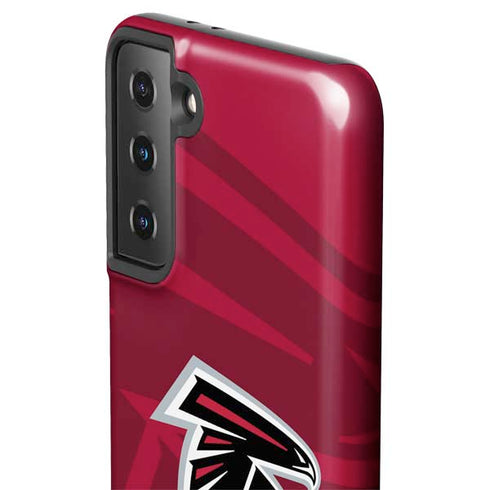 NFL Atlanta Falcons Double Vision Galaxy S21 Plus 5G Pro Case