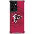 NFL Atlanta Falcons Double Vision Galaxy S21 Ultra 5G Clear Case