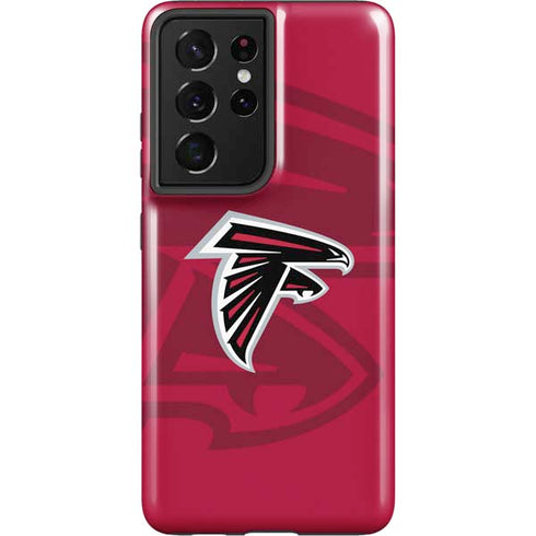 NFL Atlanta Falcons Double Vision Galaxy S21 Ultra 5G Pro Case