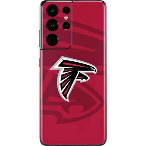 NFL Atlanta Falcons Double Vision Galaxy S21 Ultra 5G Skin