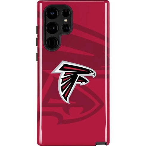 NFL Atlanta Falcons Double Vision Galaxy S22 Ultra Pro Case