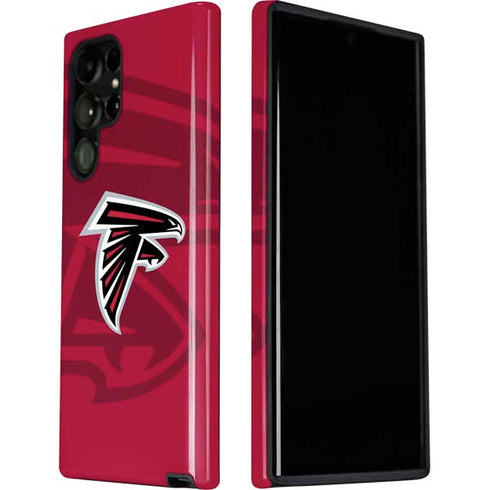NFL Atlanta Falcons Double Vision Galaxy S22 Ultra Pro Case