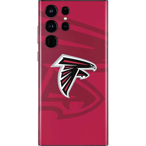 NFL Atlanta Falcons Double Vision Galaxy S22 Ultra Skin