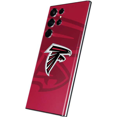 NFL Atlanta Falcons Double Vision Galaxy S22 Ultra Skin