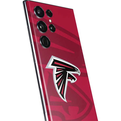 NFL Atlanta Falcons Double Vision Galaxy S22 Ultra Skin