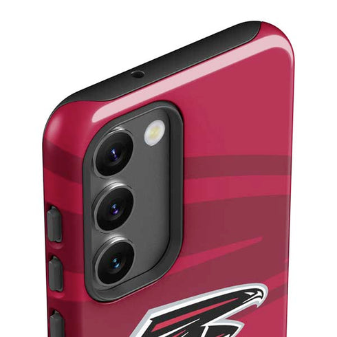 NFL Atlanta Falcons Double Vision Galaxy S23 Plus Pro Case