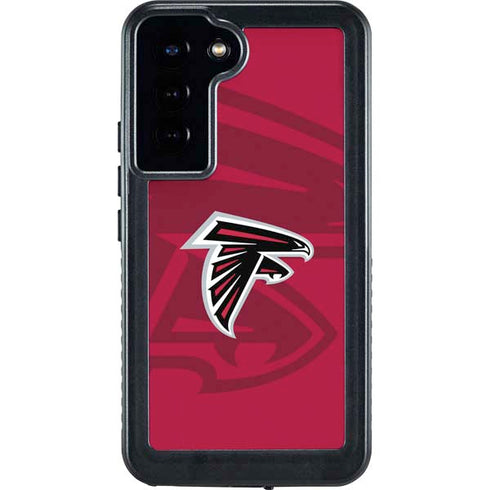NFL Atlanta Falcons Double Vision Galaxy S23 Plus Waterproof Case