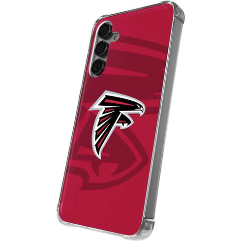 NFL Atlanta Falcons Double Vision Galaxy S24 Plus Clear Case