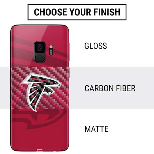 NFL Atlanta Falcons Double Vision Galaxy S9 Skin