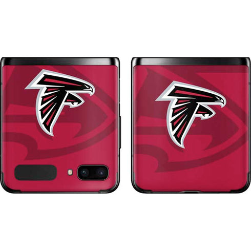 NFL Atlanta Falcons Double Vision Galaxy Z Flip Skin