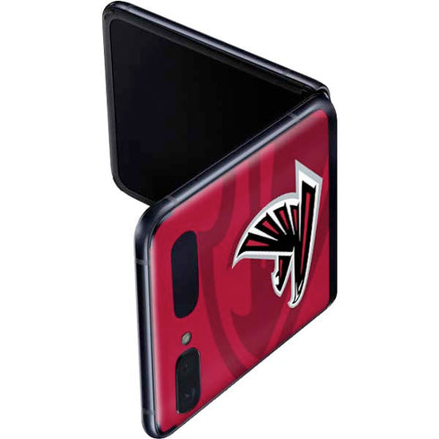 NFL Atlanta Falcons Double Vision Galaxy Z Flip Skin