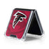 NFL Atlanta Falcons Double Vision Galaxy Z Flip5 5G Clear Case
