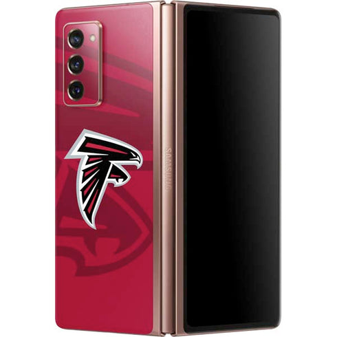 NFL Atlanta Falcons Double Vision Galaxy Z Fold2 5G Skin