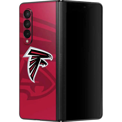 NFL Atlanta Falcons Double Vision Galaxy Z Fold3 5G Skin