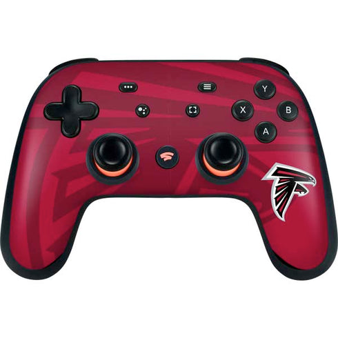 NFL Atlanta Falcons Double Vision Google Stadia Controller Skin