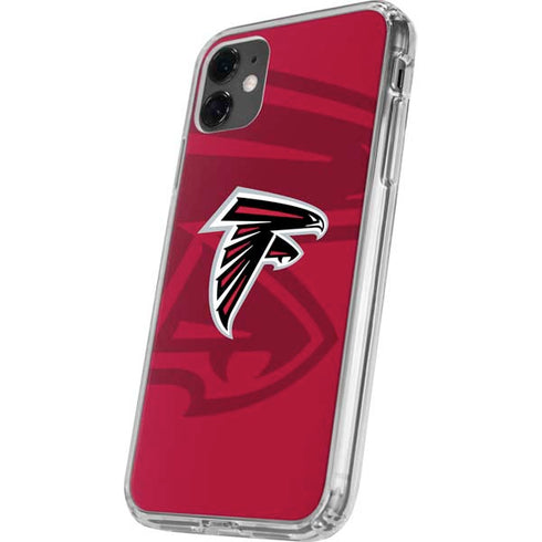 NFL Atlanta Falcons Double Vision iPhone 11 Clear Case