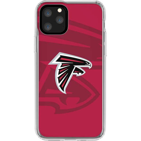 NFL Atlanta Falcons Double Vision iPhone 11 Pro Clear Case