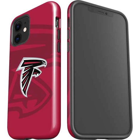 NFL Atlanta Falcons Double Vision iPhone 12 Impact Case