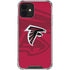 NFL Atlanta Falcons Double Vision iPhone 12 Mini Clear Case