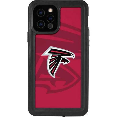 NFL Atlanta Falcons Double Vision iPhone 12 Pro Waterproof Case
