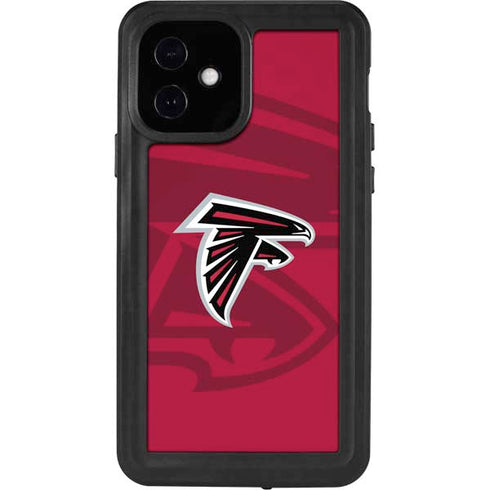 NFL Atlanta Falcons Double Vision iPhone 12 Waterproof Case