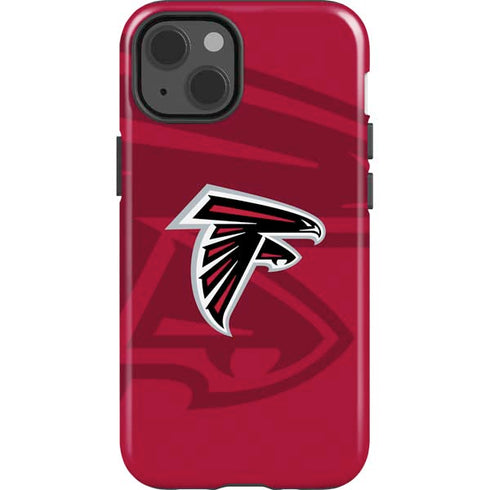 NFL Atlanta Falcons Double Vision iPhone 15 Impact Case