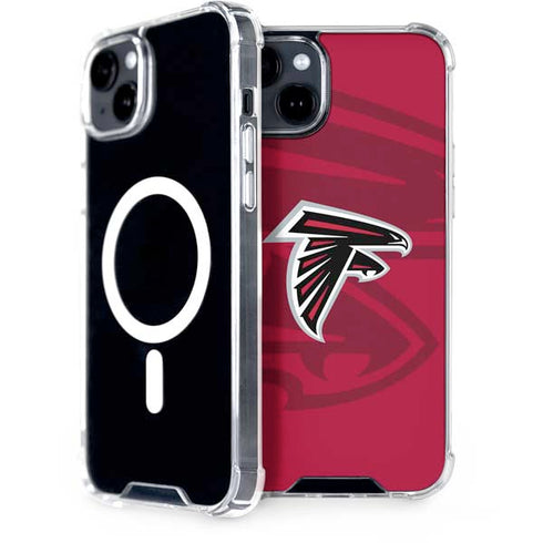 NFL Atlanta Falcons Double Vision iPhone 15 Plus MagSafe Case