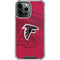 NFL Atlanta Falcons Double Vision iPhone 14 Pro Max Clear Case