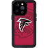 NFL Atlanta Falcons Double Vision iPhone 14 Pro Waterproof Case