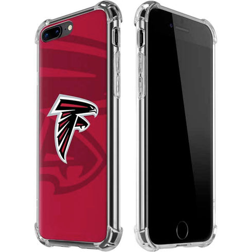 NFL Atlanta Falcons Double Vision iPhone 7/8 Plus Clear Case