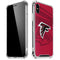 NFL Atlanta Falcons Double Vision iPhone XS Max Clear Case