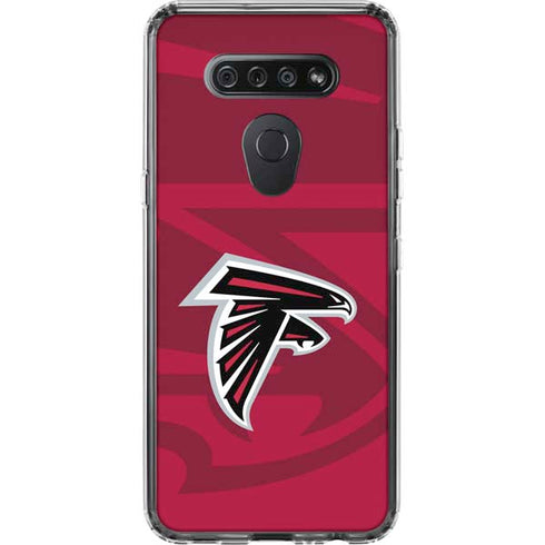 NFL Atlanta Falcons Double Vision LG K51/Q51 Clear Case