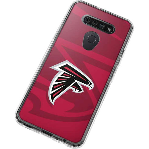 NFL Atlanta Falcons Double Vision LG K51/Q51 Clear Case