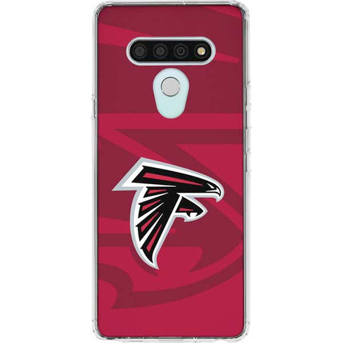 NFL Atlanta Falcons Double Vision LG Stylo 6 Clear Case