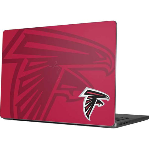 NFL Atlanta Falcons Double Vision MacBook Pro 14in (2021-24) Skin