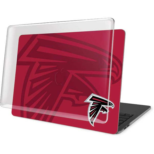 NFL Atlanta Falcons Double Vision MacBook Pro 16in (2019-20) Case plus Skin