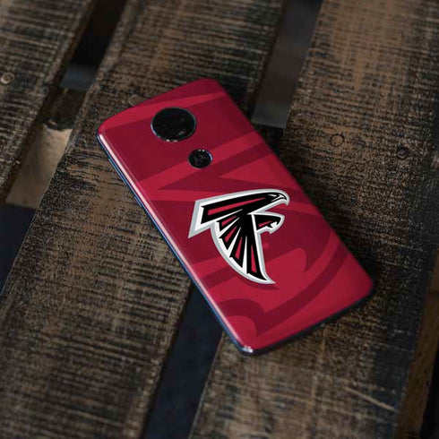 NFL Atlanta Falcons Double Vision Moto E5 Plus Skin