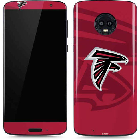 NFL Atlanta Falcons Double Vision Moto G6 Skin