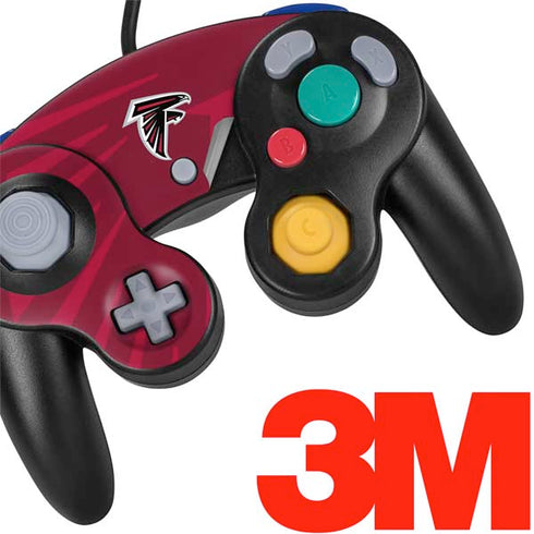 NFL Atlanta Falcons Double Vision Nintendo GameCube Controller Skin