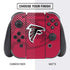 NFL Atlanta Falcons Double Vision Nintendo Switch Bundle Skin