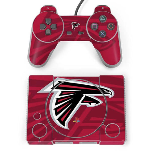 NFL Atlanta Falcons Double Vision PlayStation Classic Bundle Skin
