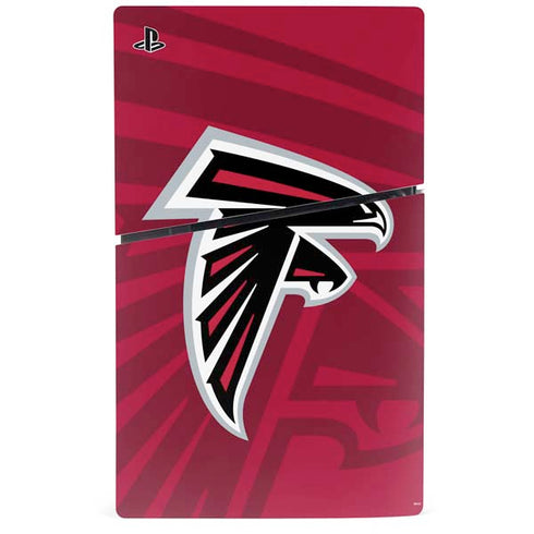 NFL Atlanta Falcons Double Vision PS5 Slim Disk Bundle Skin