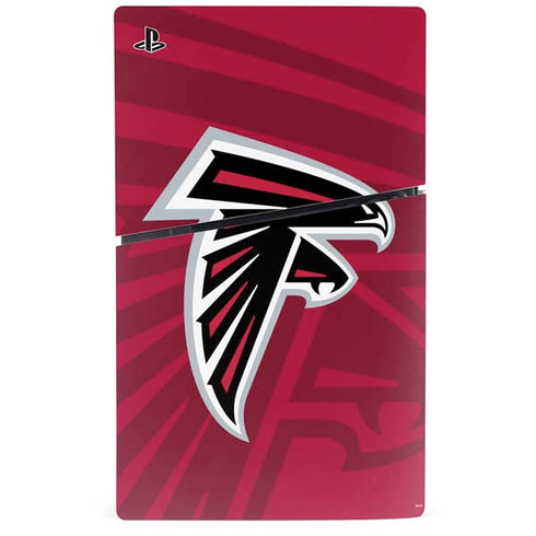 NFL Atlanta Falcons Double Vision PS5 Slim Disk Console Skin