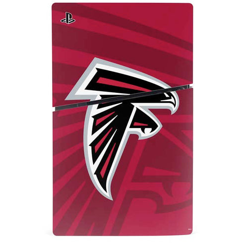 NFL Atlanta Falcons Double Vision PS5 Slim Digital Edition Bundle Skin