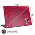 NFL Atlanta Falcons Double Vision Universal Laptop 17in (13.8 x 10in) Skin