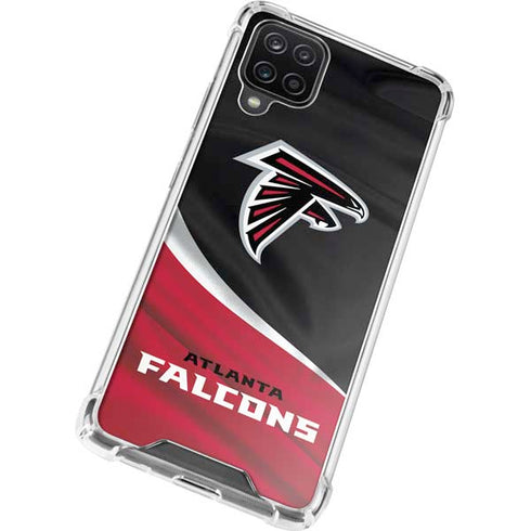 NFL Atlanta Falcons Galaxy A12 Clear Case