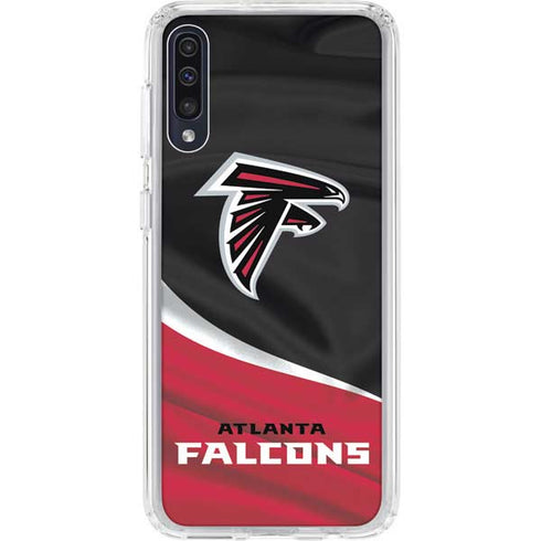 NFL Atlanta Falcons Galaxy A50 Clear Case